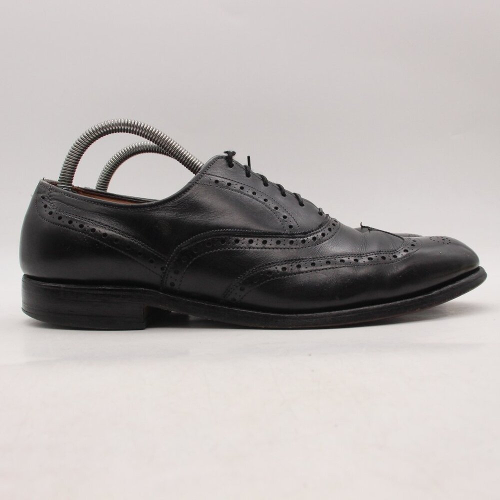 Allen Edmonds Chester Shoes Men’s 9.5 B Black Oxford Lace Up Dress Shoes USA